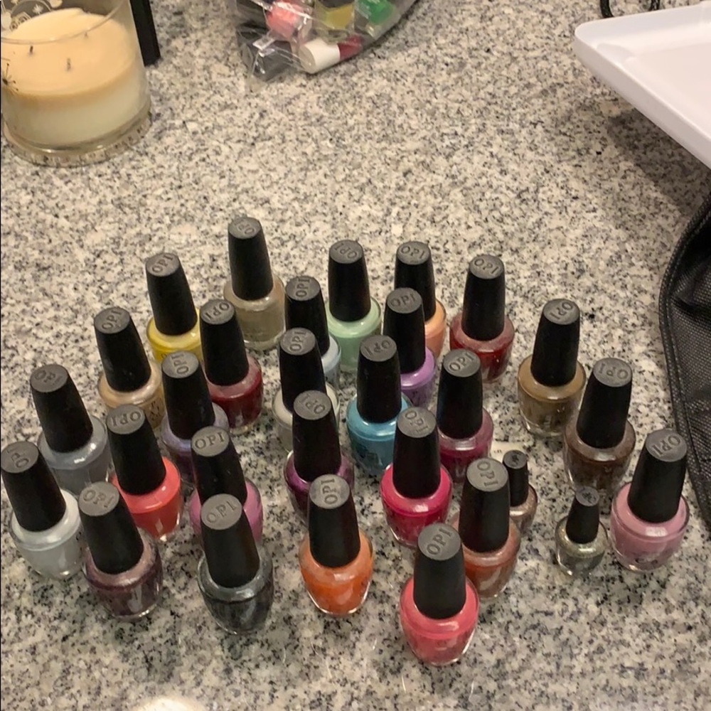 Bundle of 29 OPI Nail Colors